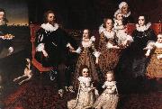 JOHNSON, Cornelius Sir Thomas Lucy and his Family sg china oil painting reproduction